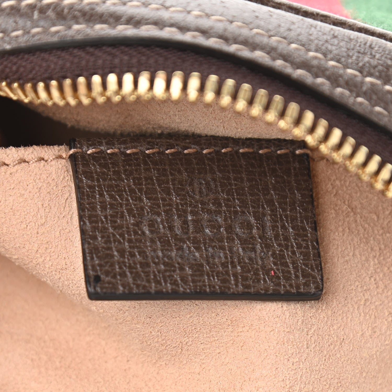 Gucci GG Supreme Monogram Web Small Ophidia Belt Bag 85 34 Dark Brown 6 of 13