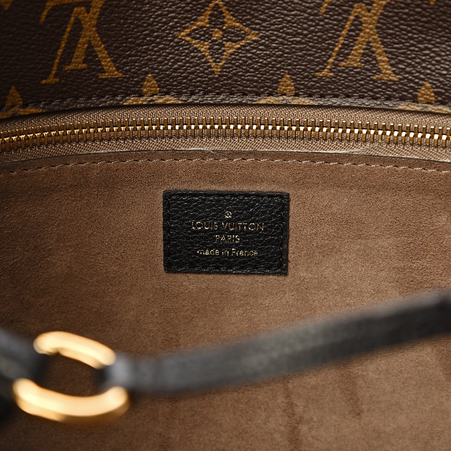 Louis Vuitton Monogram Tote W PM Black 5 of 10