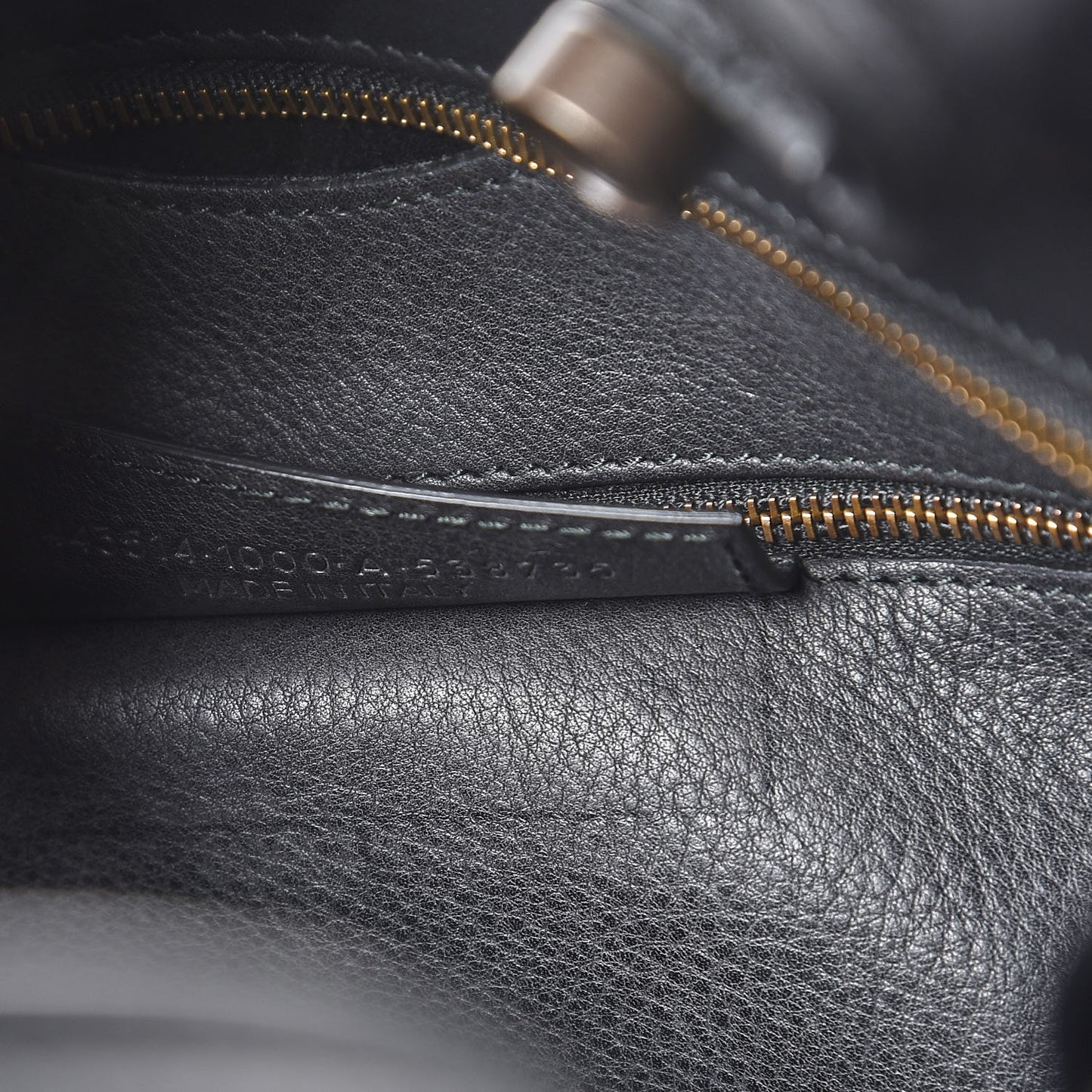 Veau Soyeux Perforated Blackout Hardware City Black