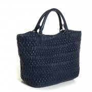 Miu Miu Nappa Matelasse Tote Bleuette 3 of 16