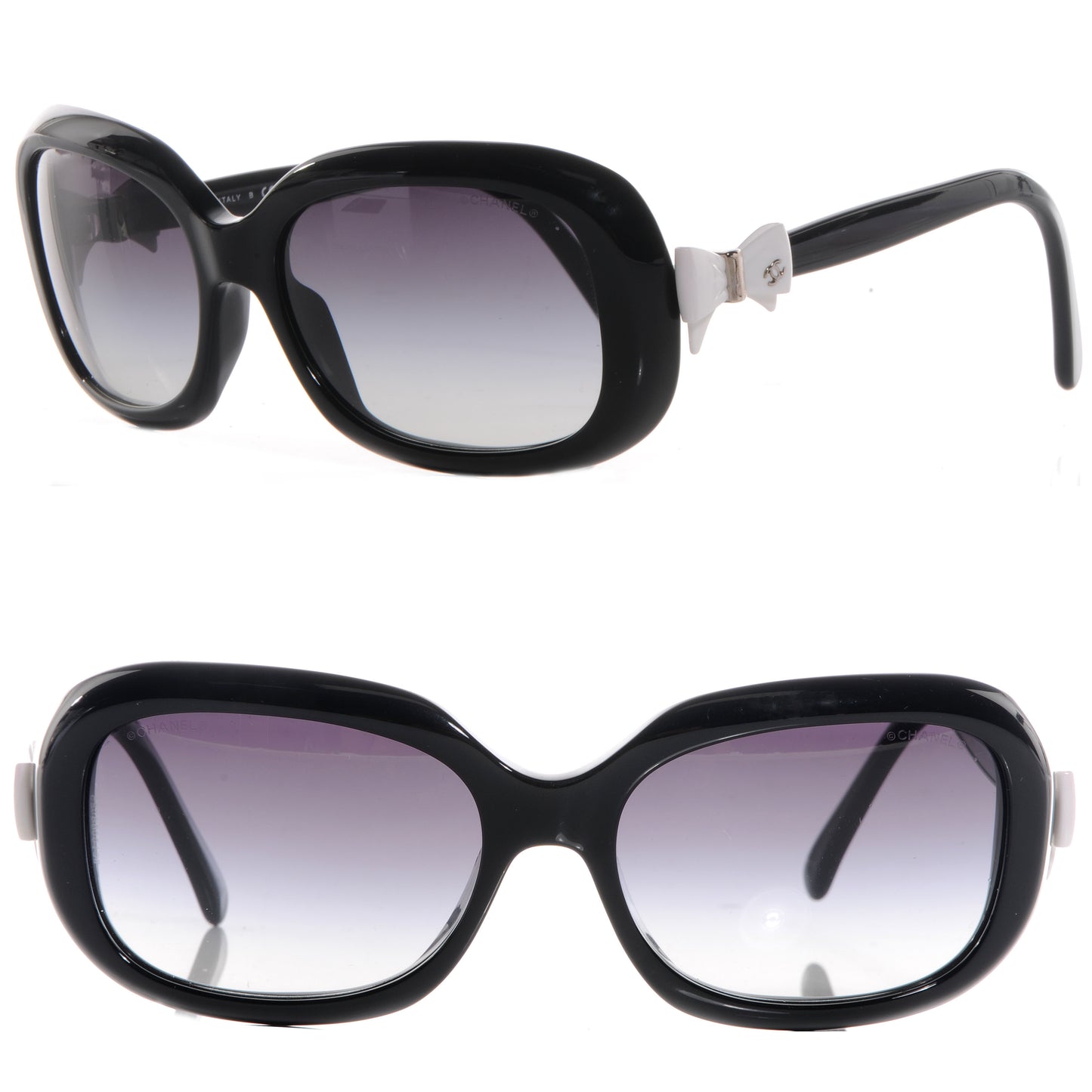 Bow Sunglasses 5170 Black White