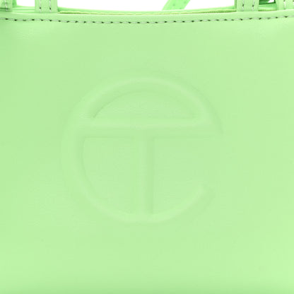 Telfar Vegan Leather Small Shopping Bag Double Mint 9 of 11