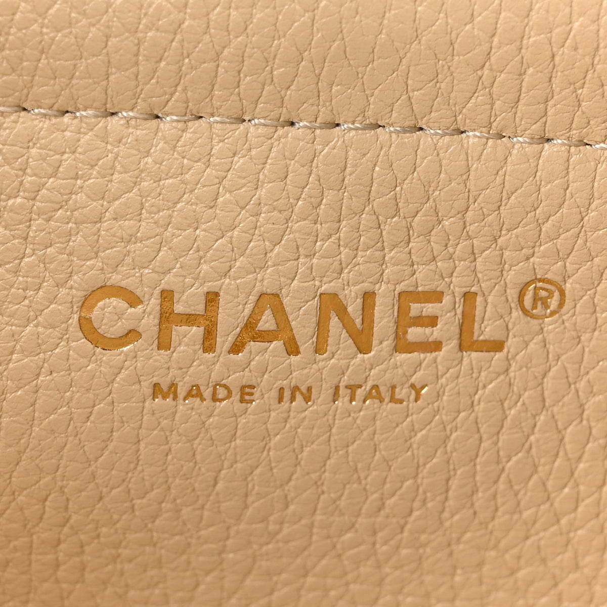 Chanel Grained Calfskin Stitched Urban Essentials Small Shopping Bag Beige 6 of 10