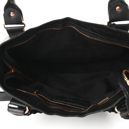 Balenciaga Agneau Giant 21 Rose Gold Hardware City Black 7 of 13