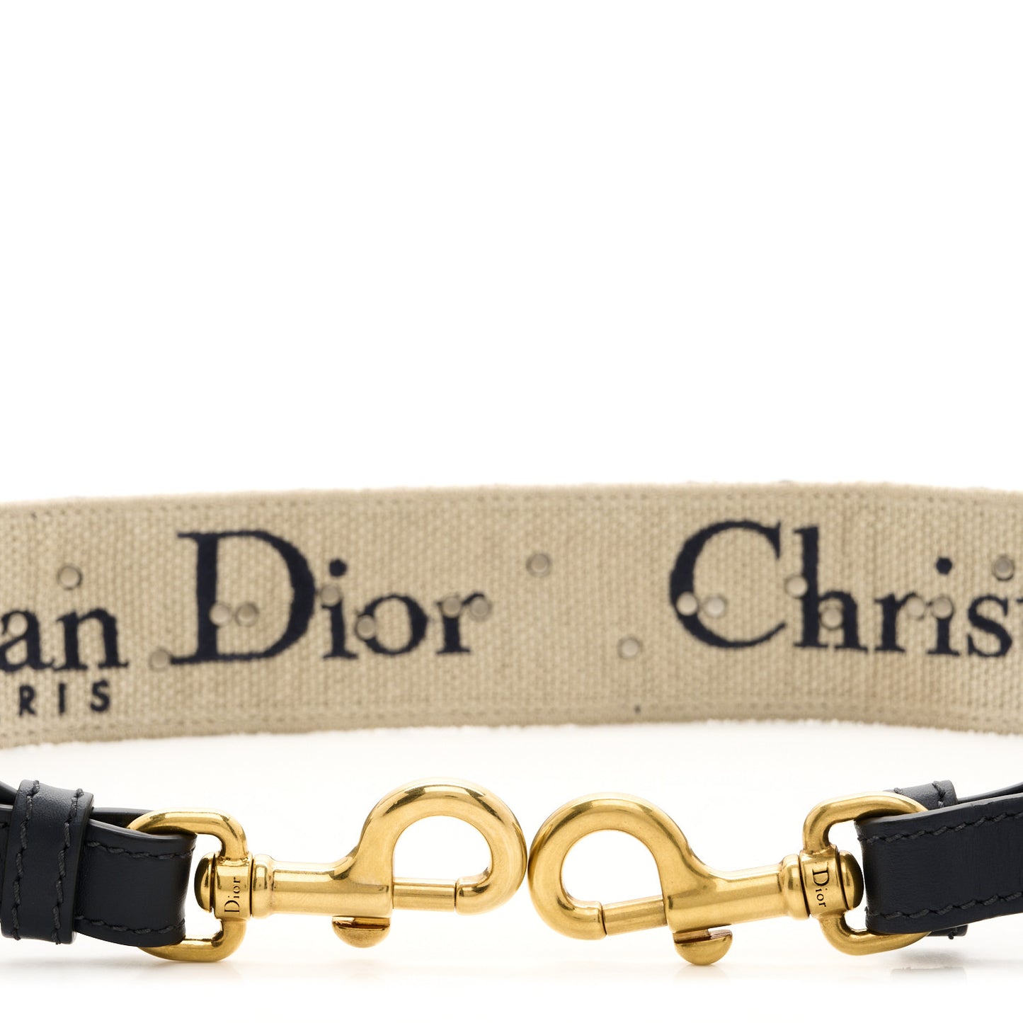 Oblique Studded Shoulder Strap Blue