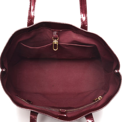 Louis Vuitton Vernis Wilshire MM Rouge Fauviste 5 of 11