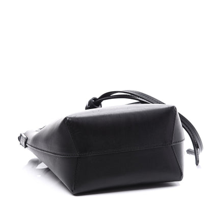 Mansur Gavriel Calfskin Mini Bucket Bag Black Flamma 3 of 9