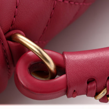 Chanel Calfskin Quilted Medium Top Handle Boy Flap Pink 13 of 14