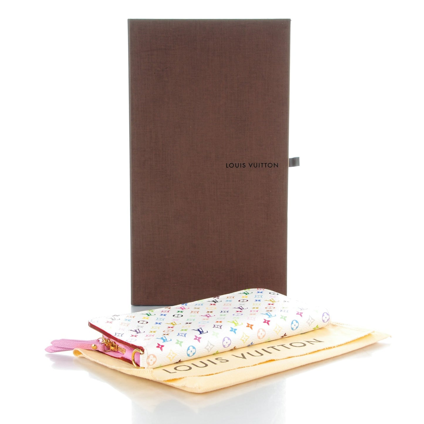 Monogram Multicolor Insolite Wallet White Litchi