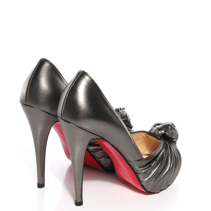 Christian Louboutin Nappa Lady Gres 120 Pumps 36 Pewter 4 of 7