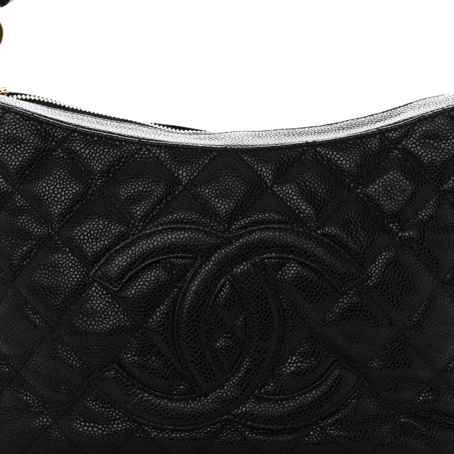 Chanel Caviar Quilted Timeless CC Shoulder Bag Black 8 of 17