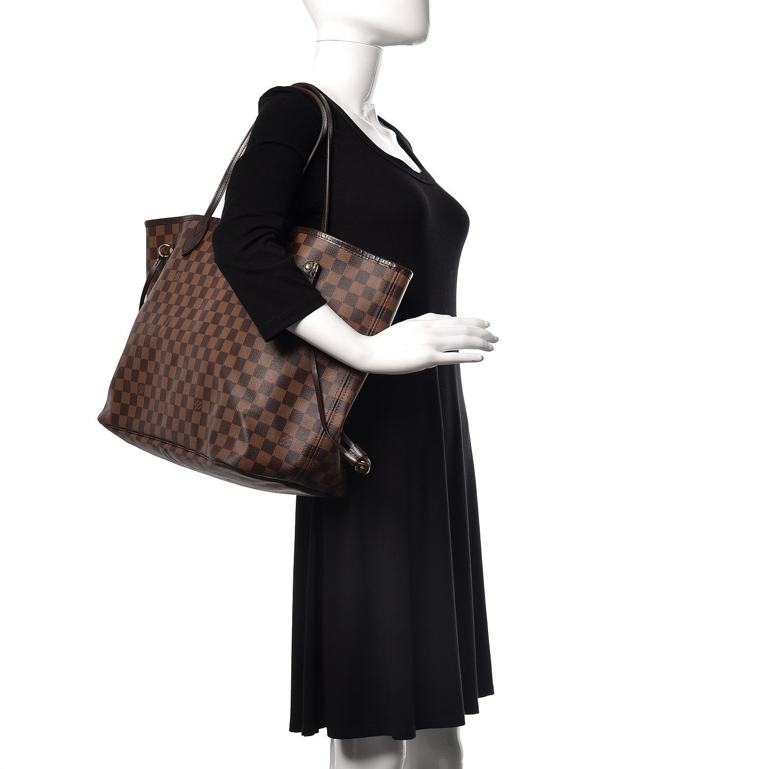 Louis Vuitton Damier Ebene Neo Neverfull GM 2 of 19