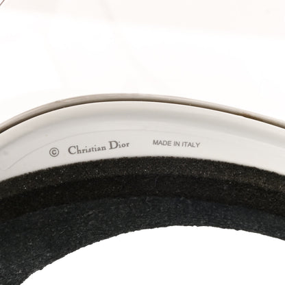 Christian Dior Mirrored DiorClub1 Sun Visor Black 7 of 9