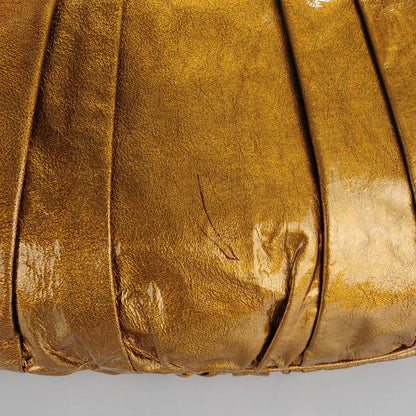 Gucci Patent Medium Hysteria Top Handle Bag Gold 5 of 8