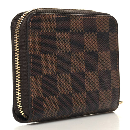 Louis Vuitton Damier Ebene Zippy Coin Purse 3 of 7