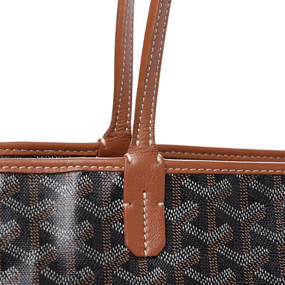 Goyard Goyardine Artois MM Black Gold 14 of 16