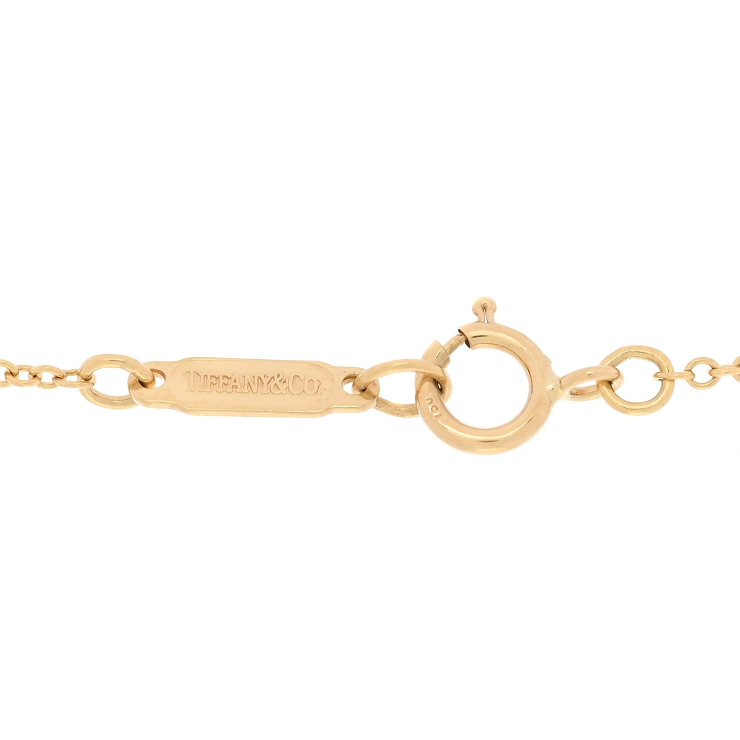 18K Yellow Gold Diamond .80ct Heart Pendant Necklace