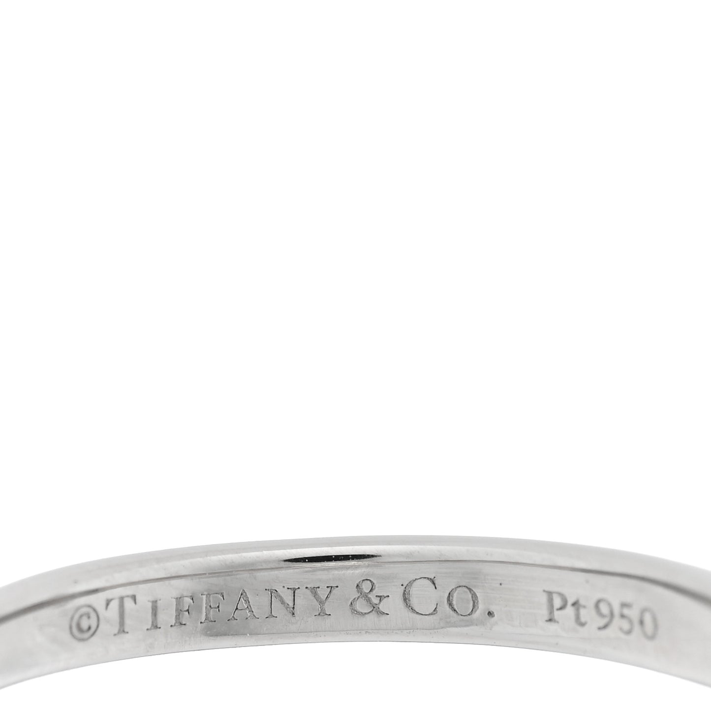 Platinum Diamond .95ct Solitaire Engagement Ring 49 4.75