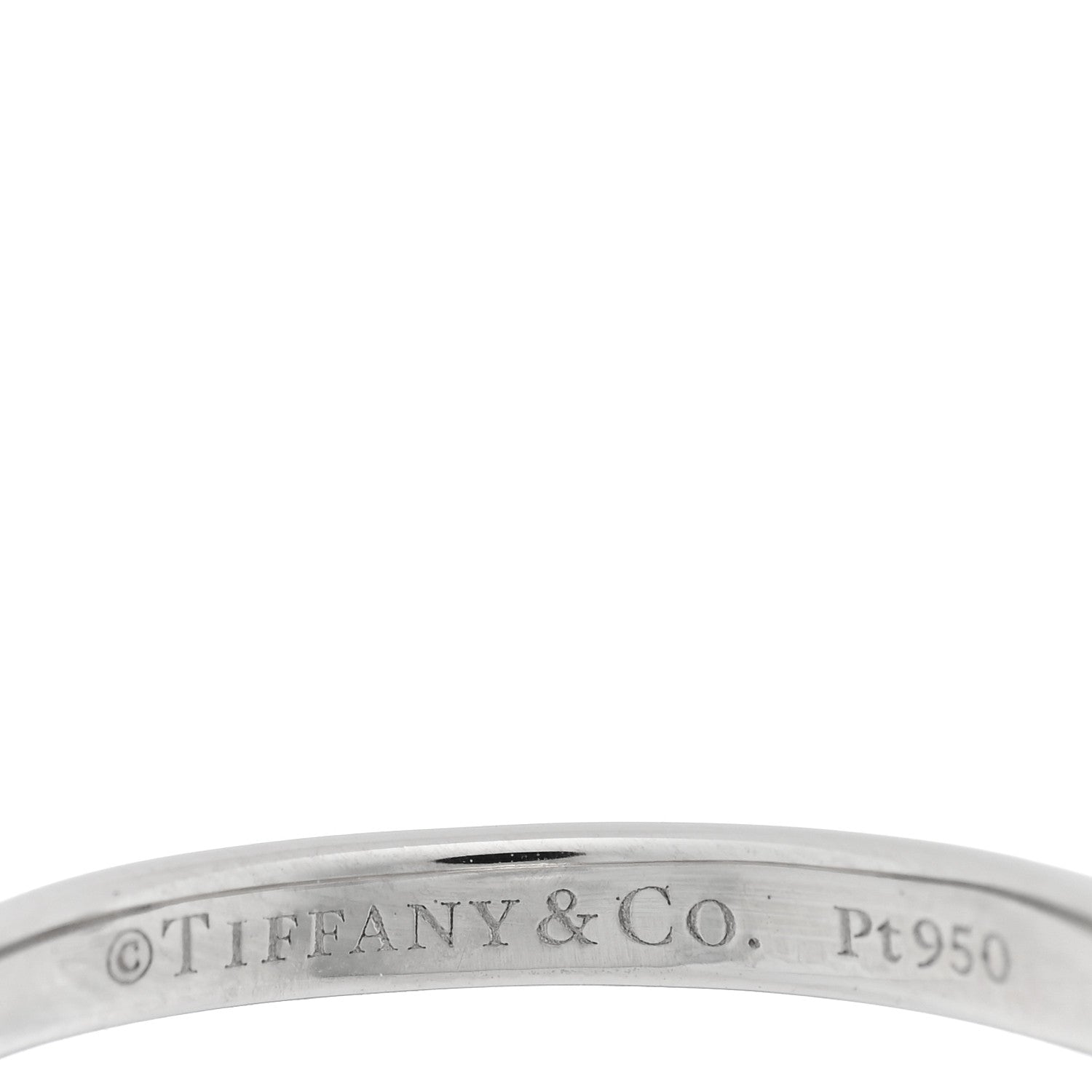 Tiffany Platinum Diamond .95ct Solitaire Engagement Ring 49 4.75 4 of 6