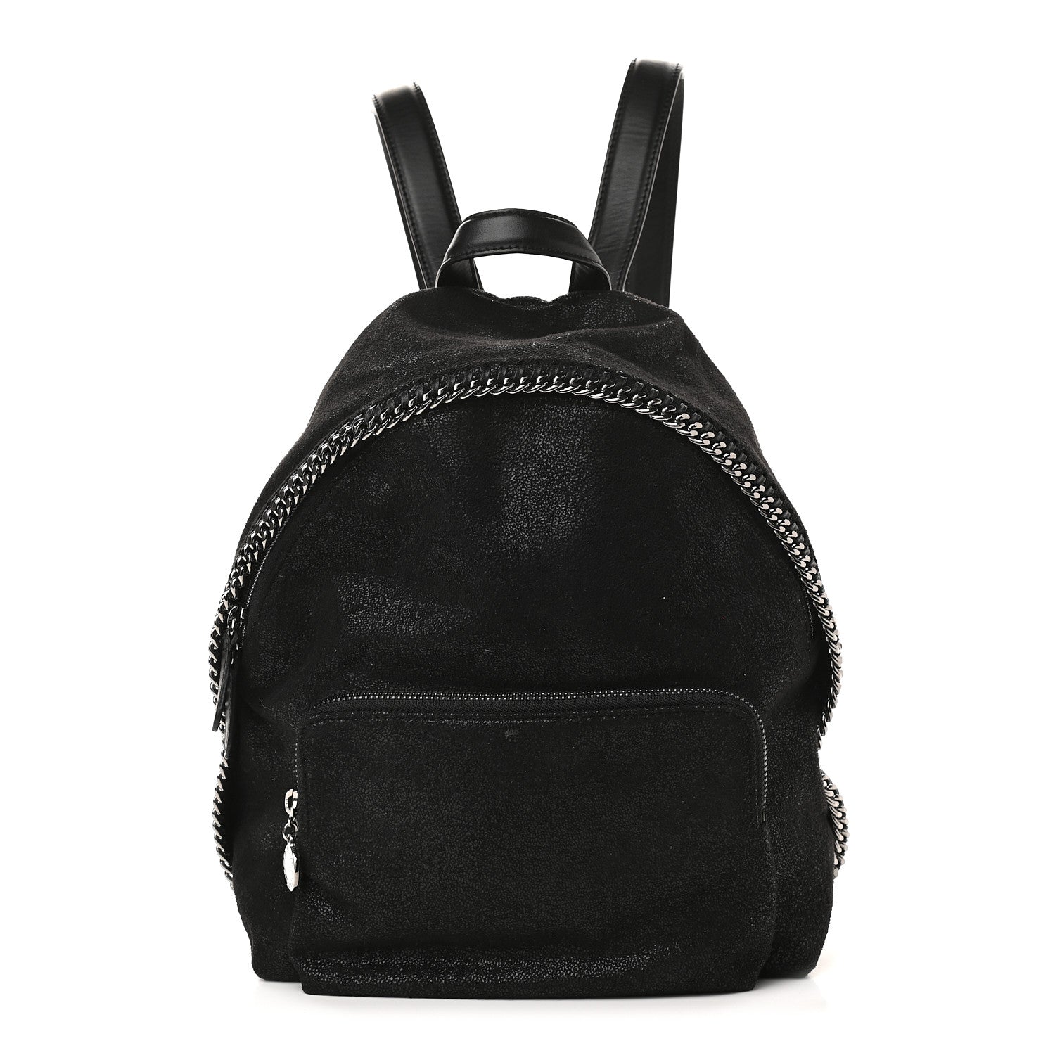 Stella McCartney Shaggy Deer Small Falabella Backpack Black 1 of 9