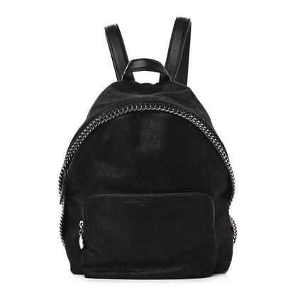 Stella McCartney Shaggy Deer Small Falabella Backpack Black 1 of 9