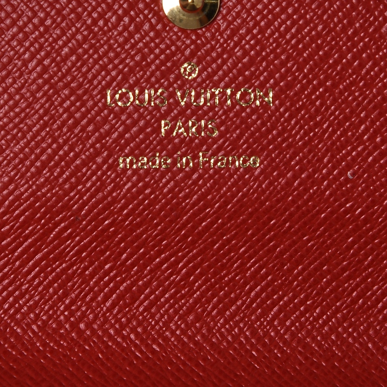 Louis Vuitton Monogram Daily Organizer Envelope Insert Red 5 of 7