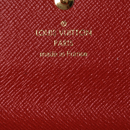 Louis Vuitton Monogram Daily Organizer Envelope Insert Red 5 of 7