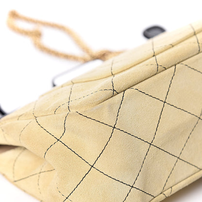 Chanel Suede Quilted 2.55 Reissue Hanger Flap 225 Beige 15 of 16