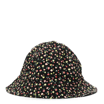 Gucci X LIBERTY OF LONDON Canvas Floral Print Bucket Hat M Black Multicolor 1 of 9