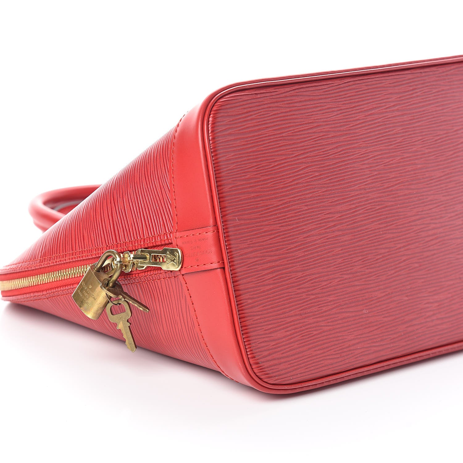 Louis Vuitton Epi Alma PM Castillan Red 10 of 11