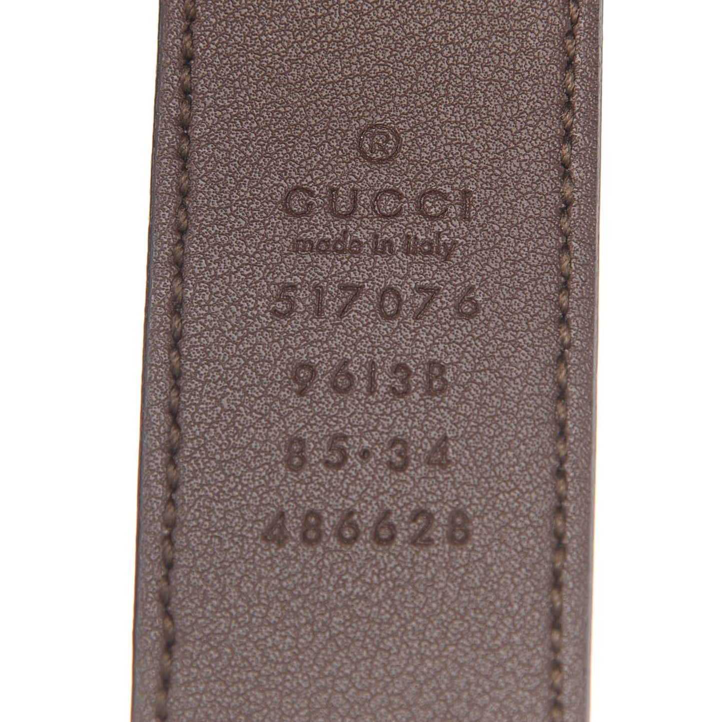 GG Supreme Monogram Web Small Ophidia Belt Bag 85 34 Dark Brown