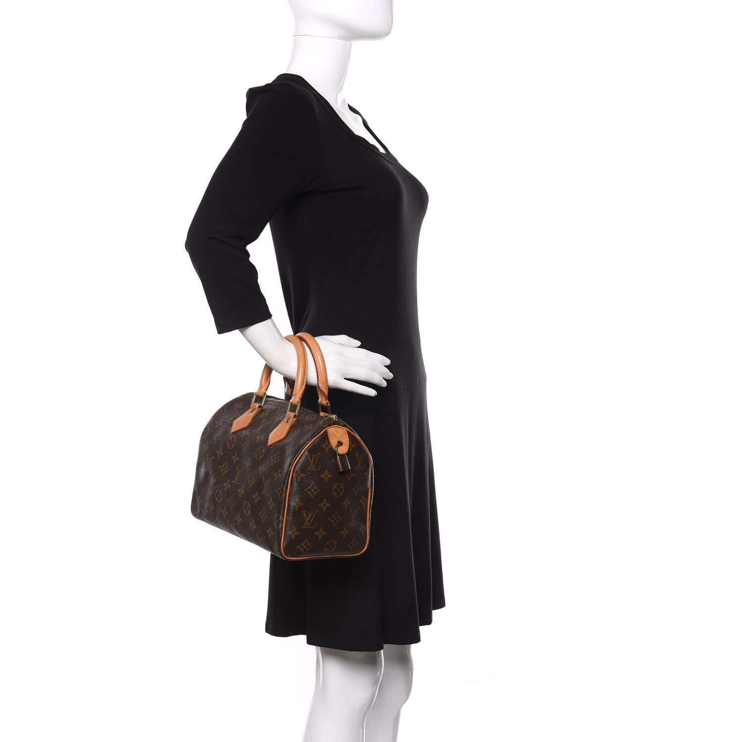 Louis Vuitton Monogram Speedy 25 3 of 12