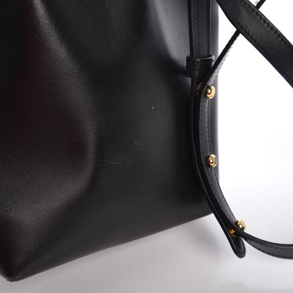 Mansur Gavriel Calfskin Mini Mini Bucket Bag Black 9 of 9