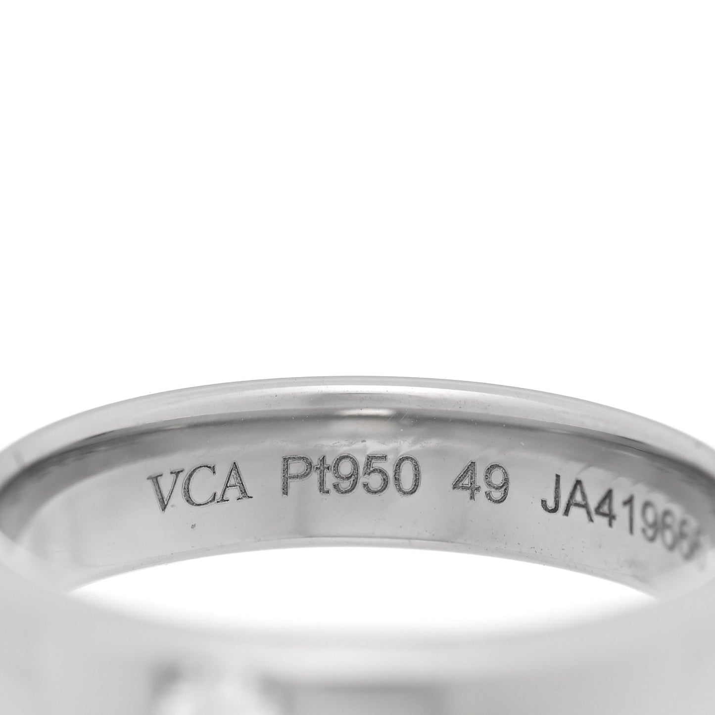 Platinum Diamond Toujours Etoiles Wedding Band Ring 49 5