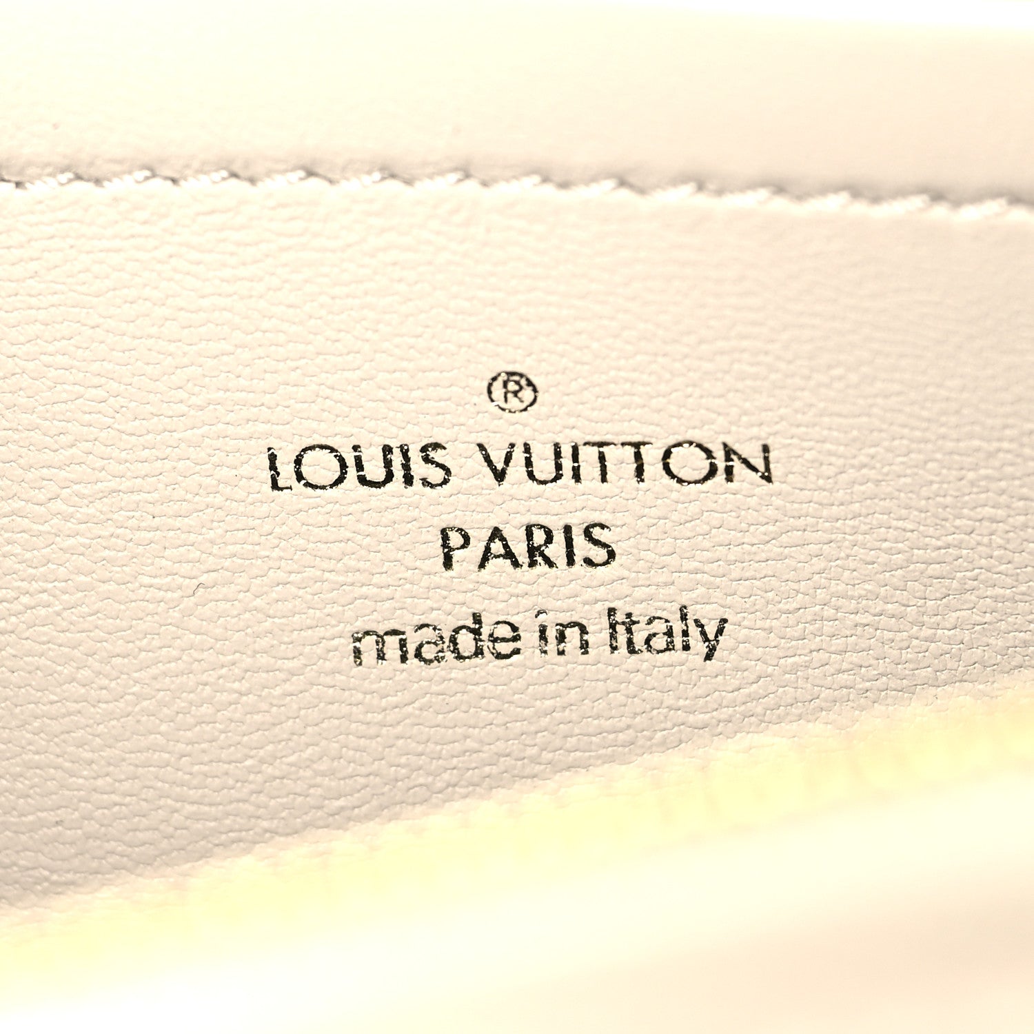 Louis Vuitton Lambskin Embossed Monogram Pochette Coussin Crossbody Creme 7 of 11