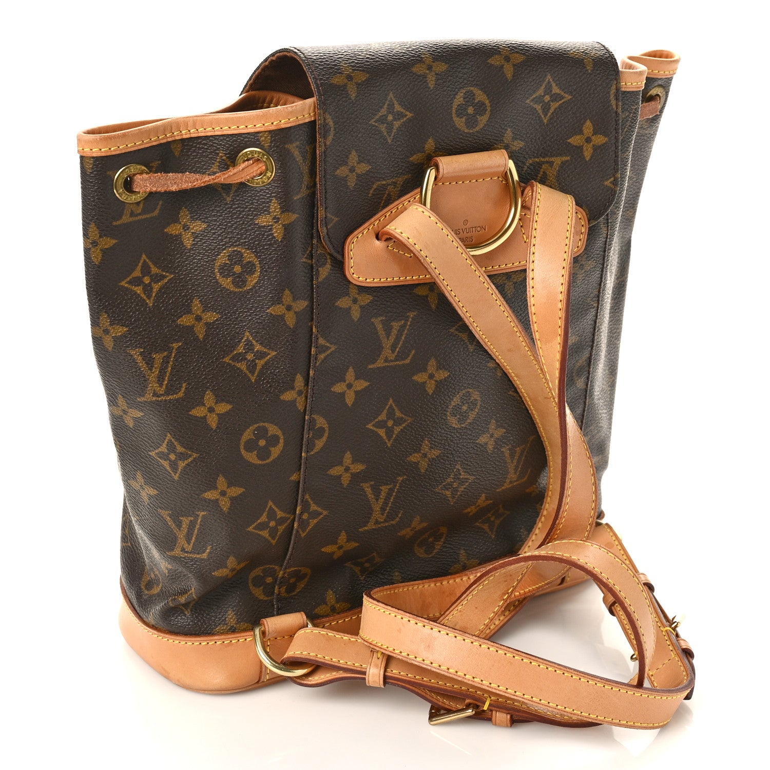 Louis Vuitton Monogram Montsouris MM Backpack 3 of 9