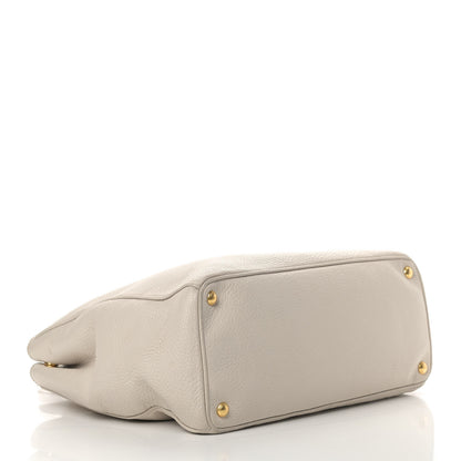 Prada Vitello Daino Tote Talco 4 of 14