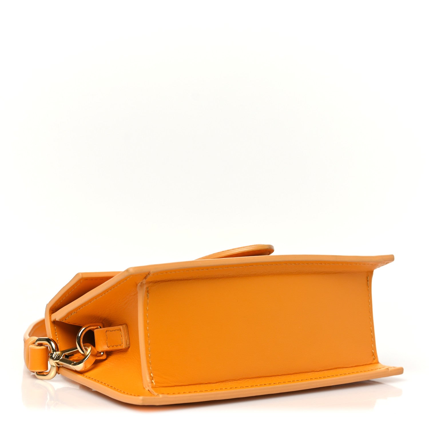 Jacquemus Smooth Calfskin Le Bambino Dark Orange 4 of 12