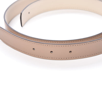 Hermes Tadelakt Swift 24mm Belt Strap 90 Argile Craie 5 of 6