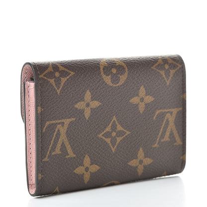 Louis Vuitton Monogram Rosalie Coin Purse Rose Ballerine 3 of 8