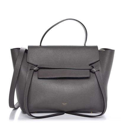 Celine Grained Calfskin Mini Belt Bag Grey 1 of 8