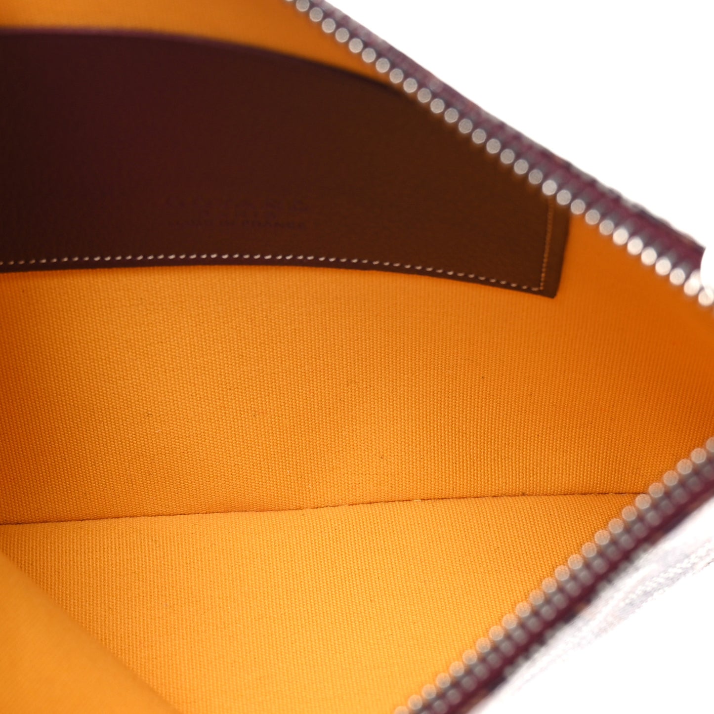 Goyardine Senat Pochette PM Burgundy