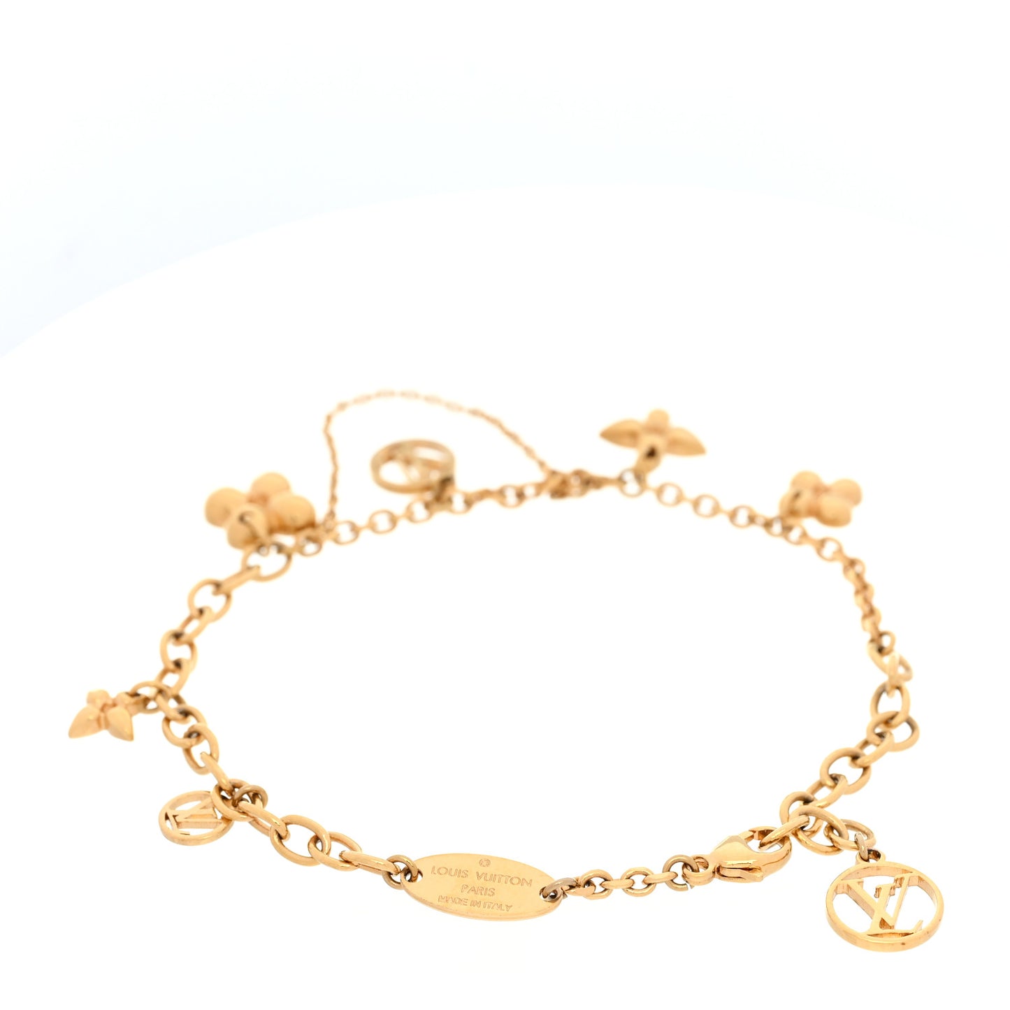 Metal Monogram Blooming Supple Bracelet