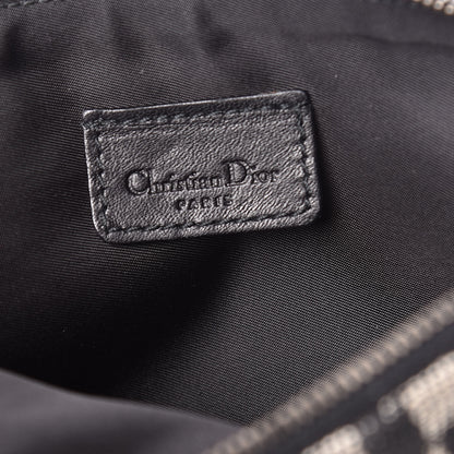 Christian Dior Monogram Mini Saddle Pochette Black 8 of 16