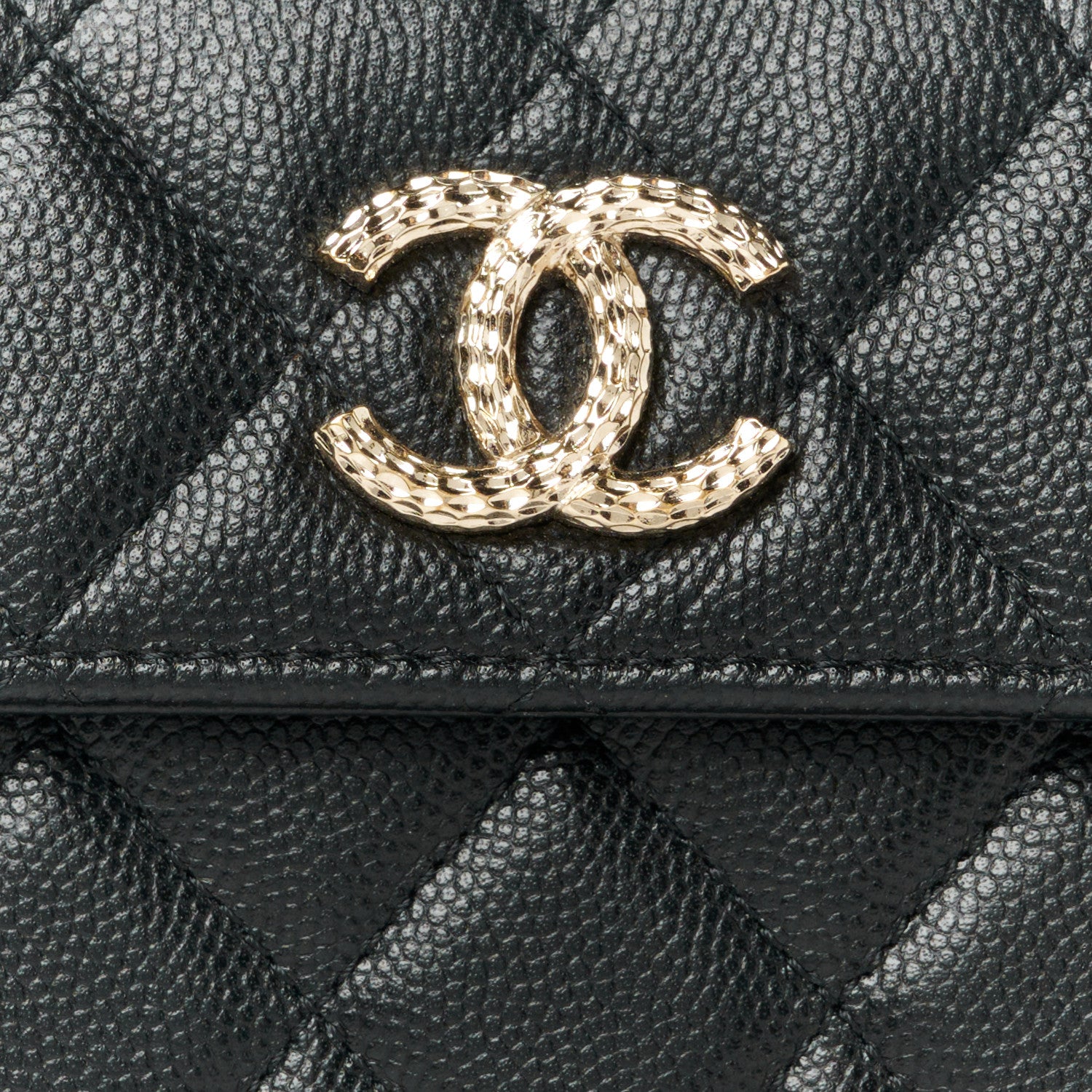 Chanel Caviar Quilted Small Flap Wallet  Black 11 of 11
