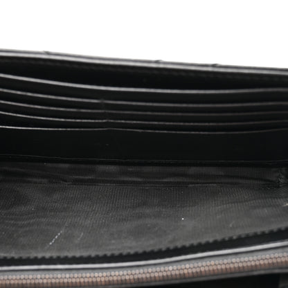 Gucci Calfskin Matelasse GG Marmont Chain Wallet Black 5 of 20