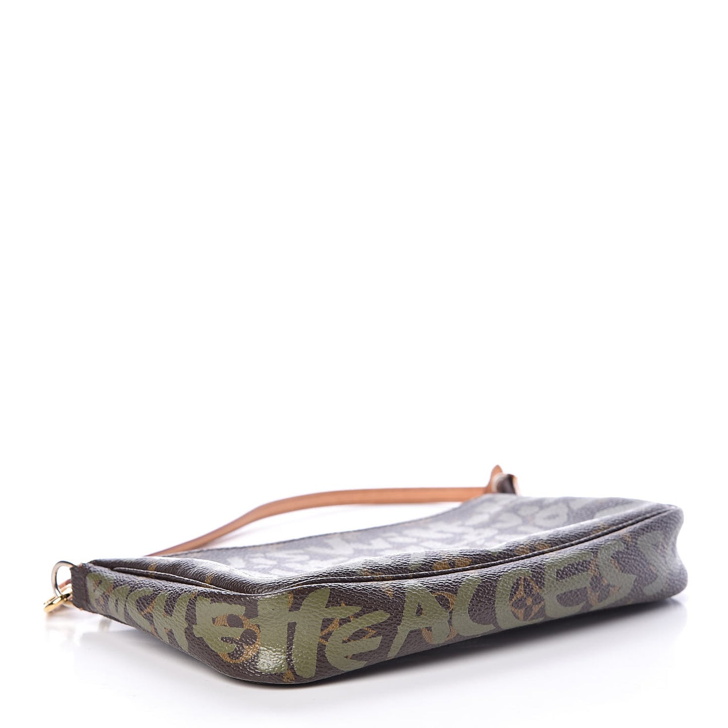 Monogram Graffiti Pochette Accessories Kaki