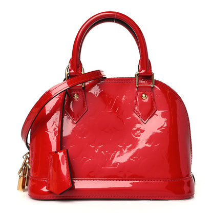 Louis Vuitton Vernis Alma BB Cherry 1 of 9