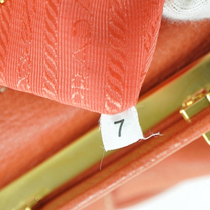 Prada Nappa New Look Tote Corallo 8 of 9