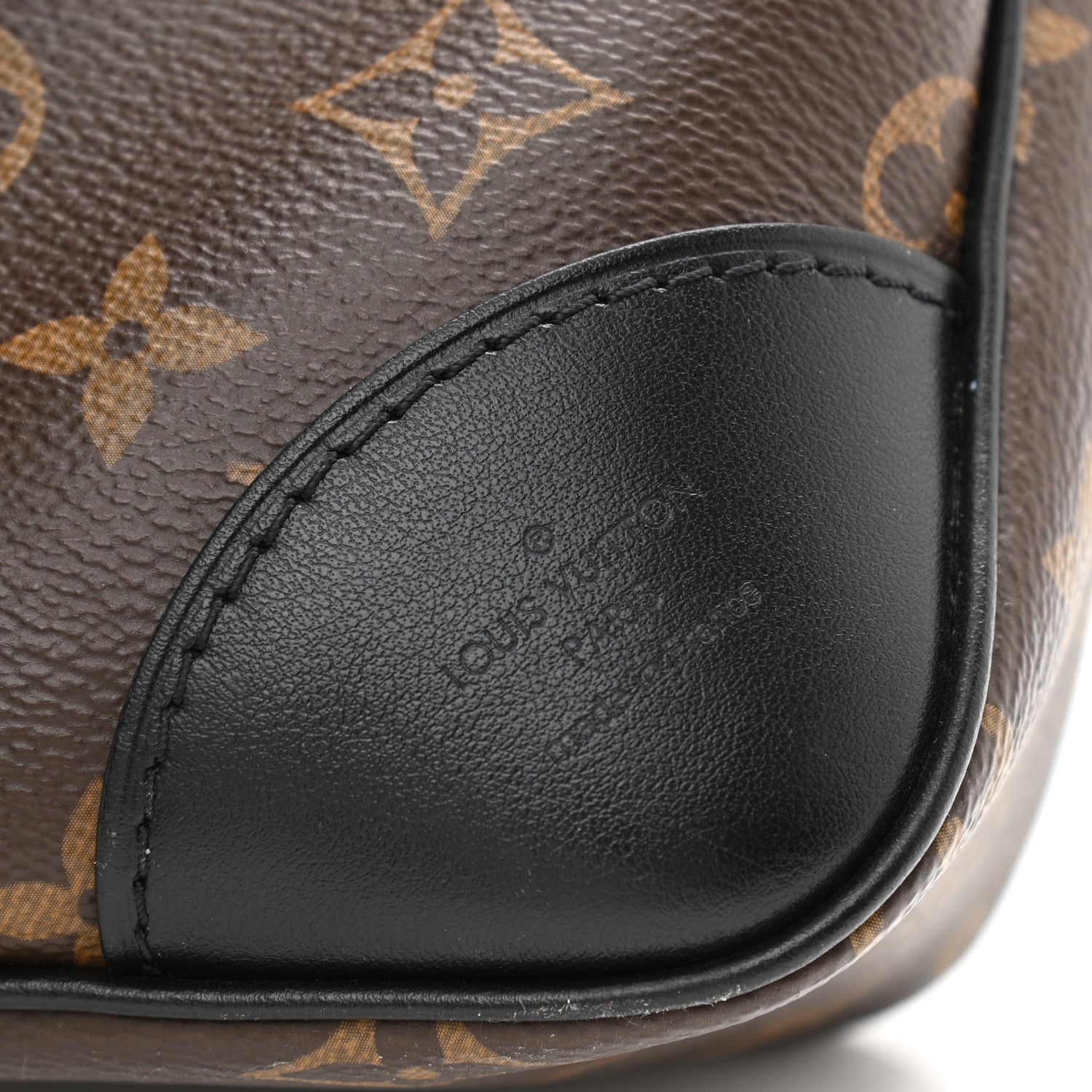 Louis Vuitton Monogram Odeon MM Black 6 of 12